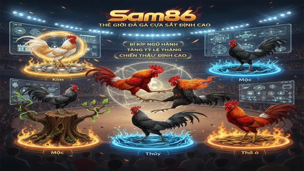 Kinh nghiệm chọn chiến kê dựa trên màu mạng Sam86