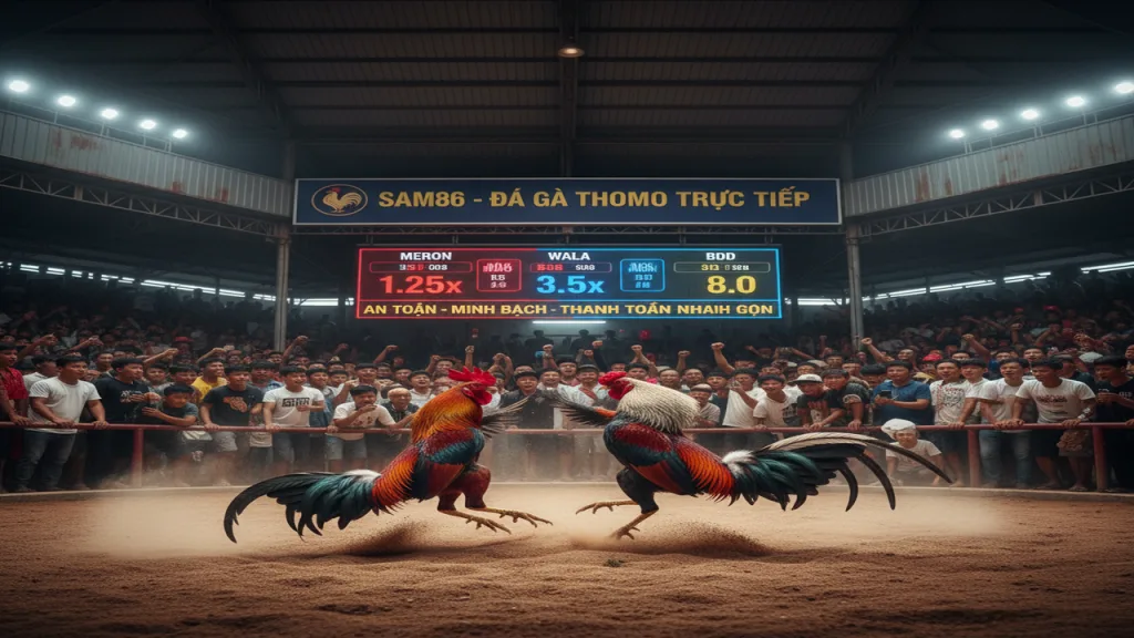 Cách cá cược Đá Gà Thomo trực tiếp chuẩn xác Sam86