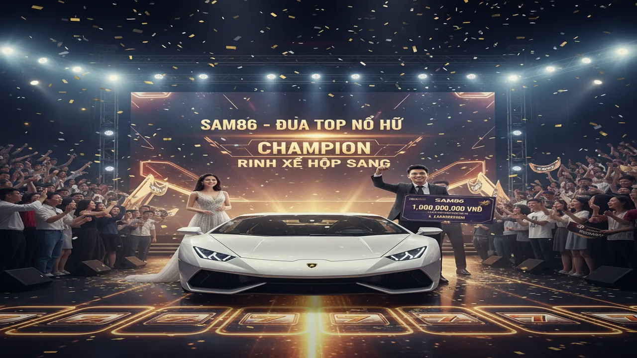 Sự kiện đua Top Nổ Hũ nhận xe sang mỗi tháng Sam86