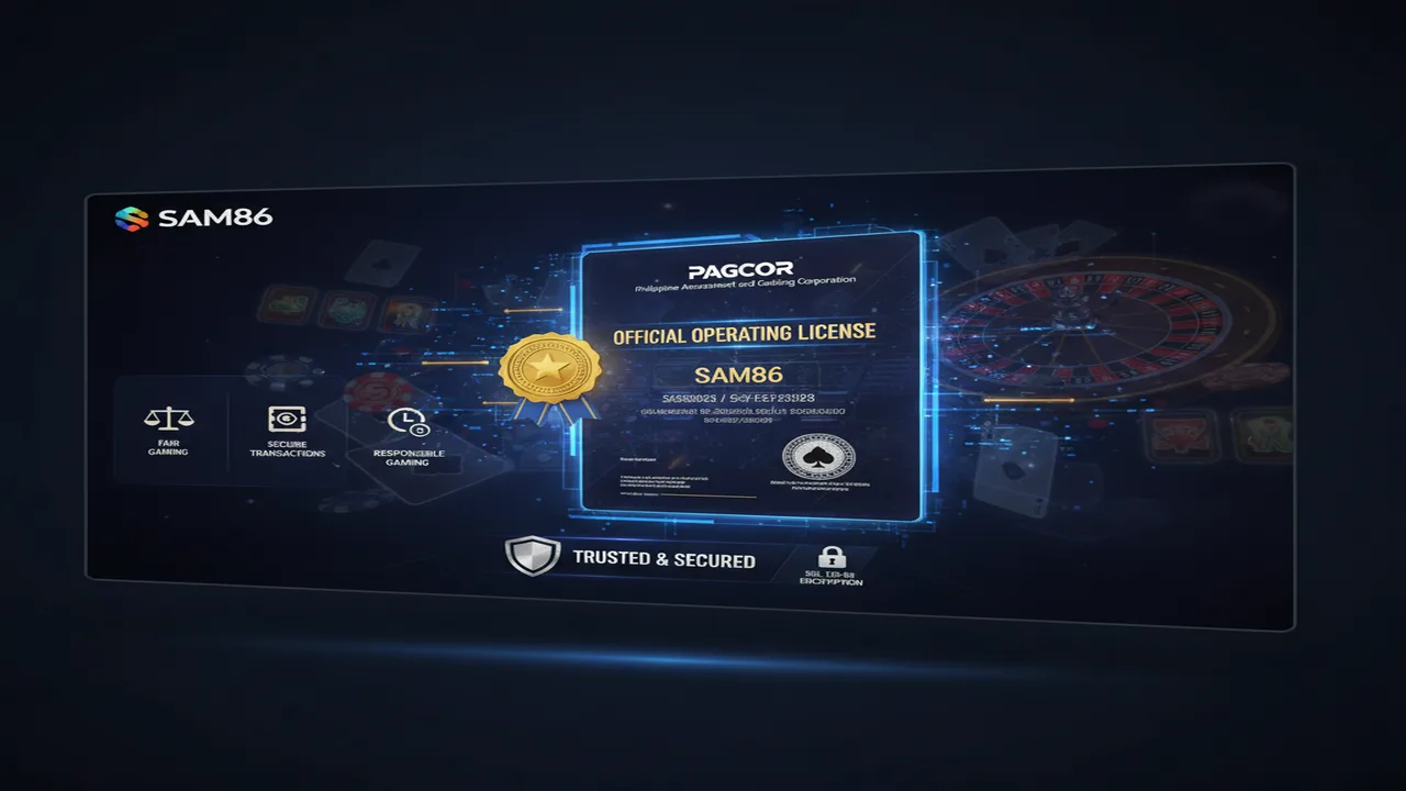 Giấy Phép Hoạt Động Sam86