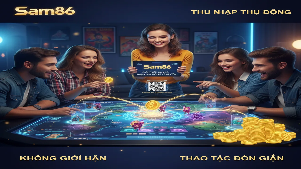 Giới thiệu bạn bè nhận hoa hồng vĩnh viễn Sam86