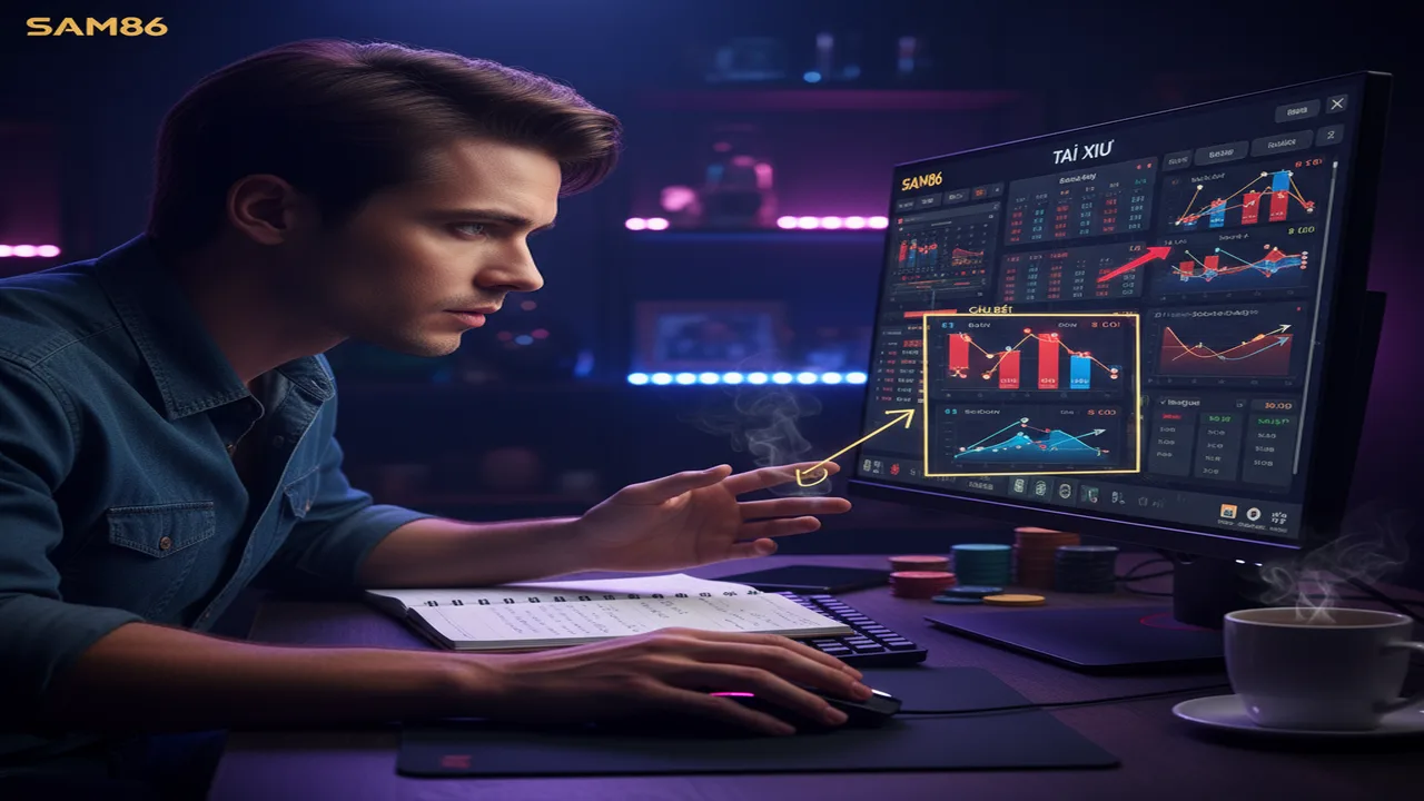 Hướng dẫn soi cầu Tài Xỉu không bao giờ gãy Sam86